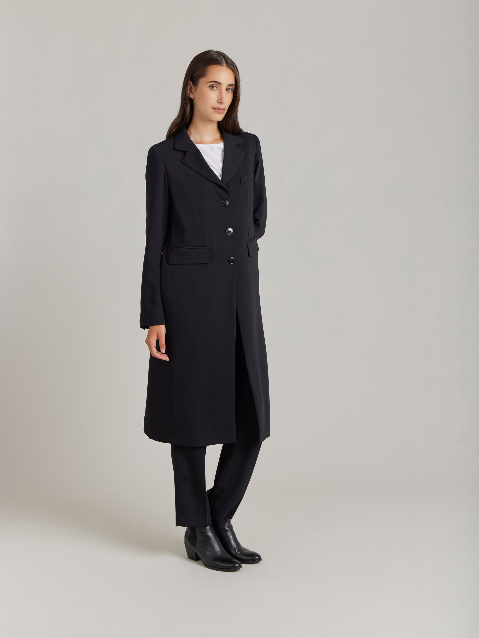black Charley Chester coat
