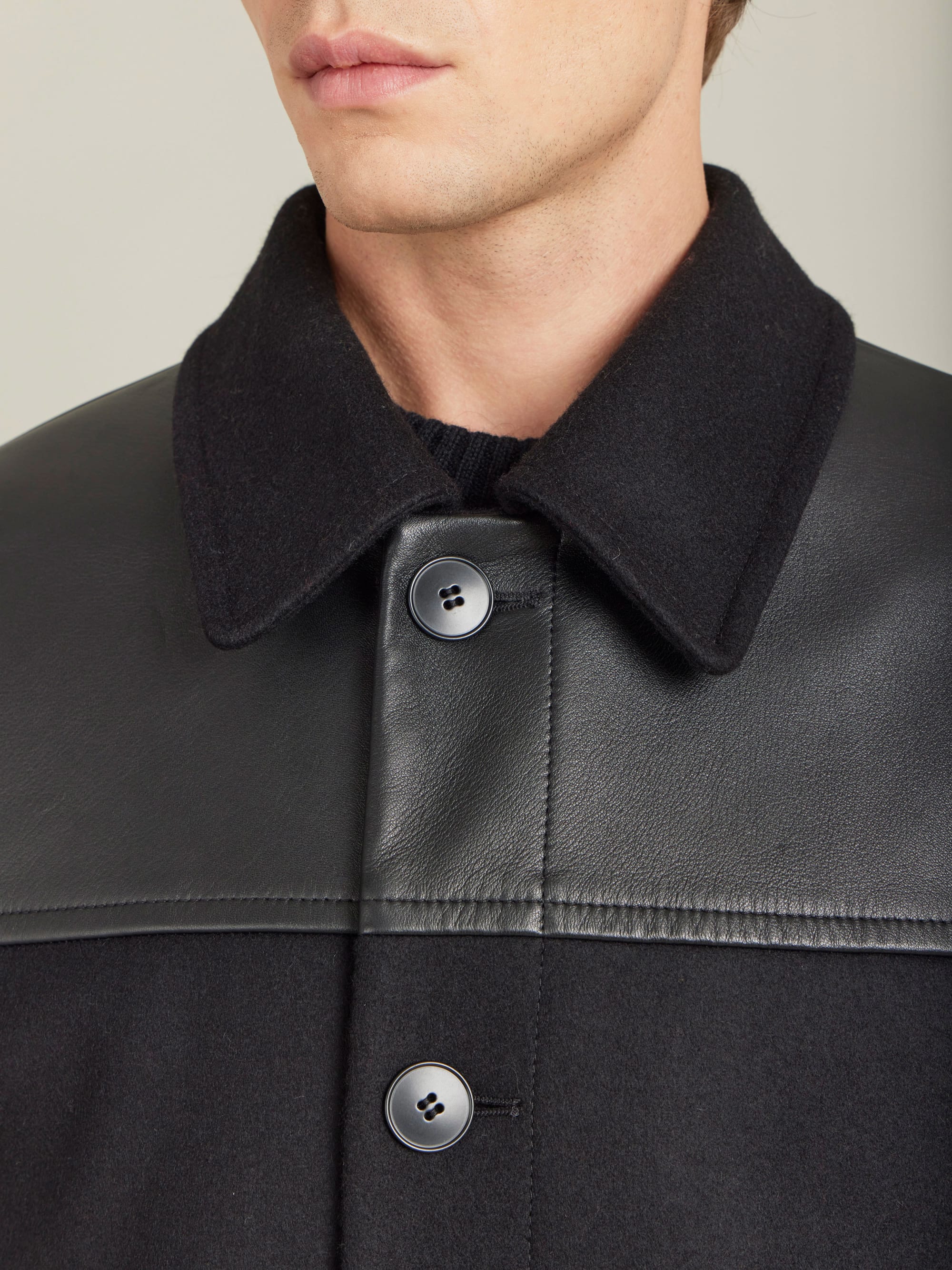 black wool If jacket