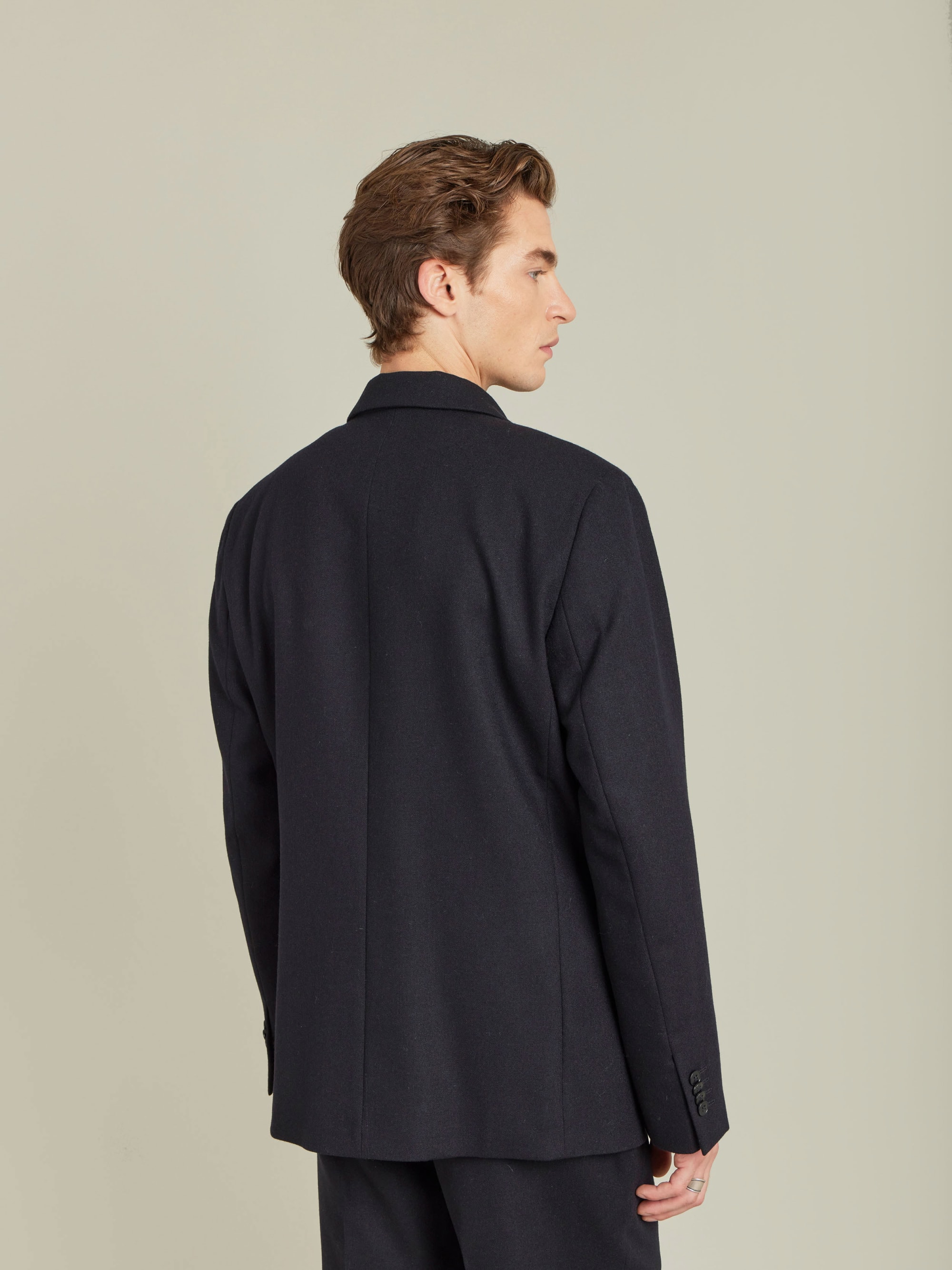 ULTERIOR MelangeWool GabardineD/BJacket