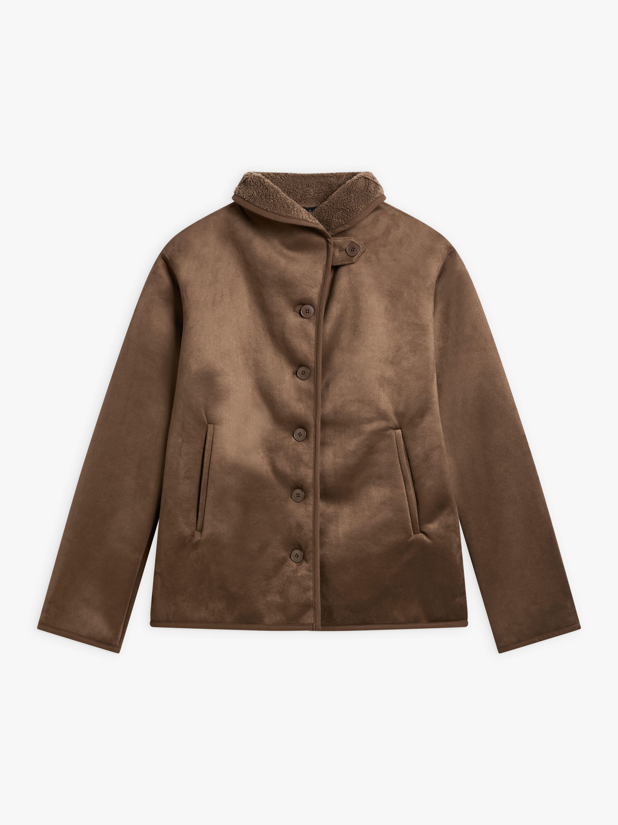 agnès b. スエードジャケット ブラウン agnès b. スエードジャケット ブラウン agnes b. SPECIAL／suede