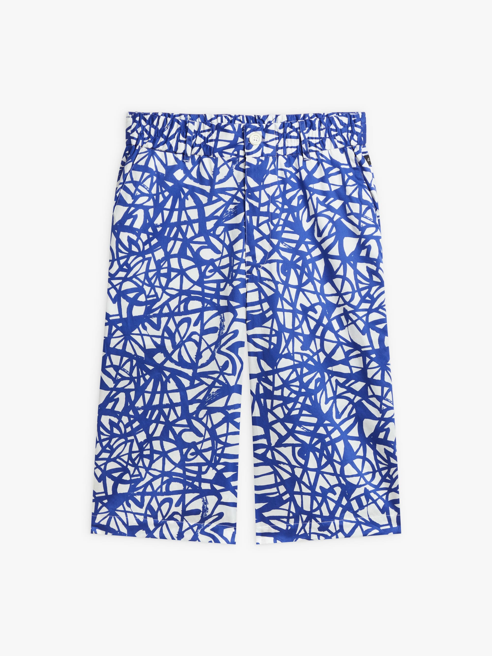 【BAON】Manaco Number Stitch Bermuda Cotton Pants cotton bermuda shorts