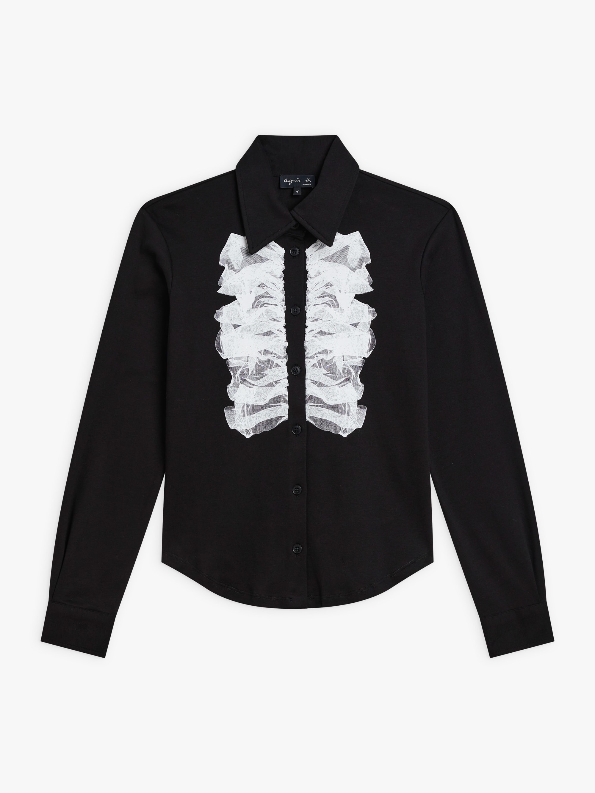 Chemise En Jean Trompe-l'œil Peau De Cerf 4SDesigns - Taille 3XL - Occasion Très Bon état