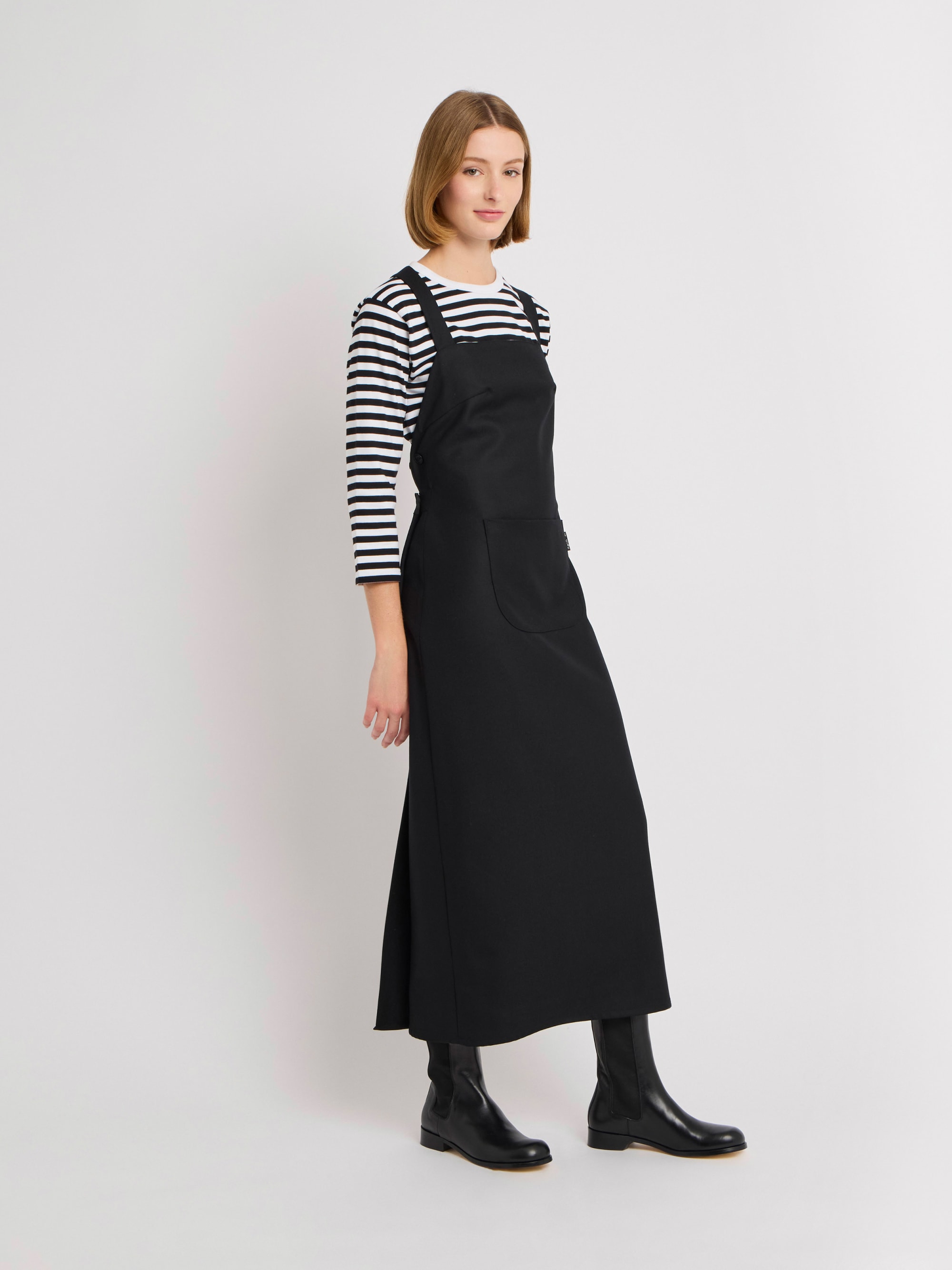 Robe Femme Brooks Brothers En Laine Noire - Taille 10, Manches Courte, Fourreau, Parfait état Occasion
