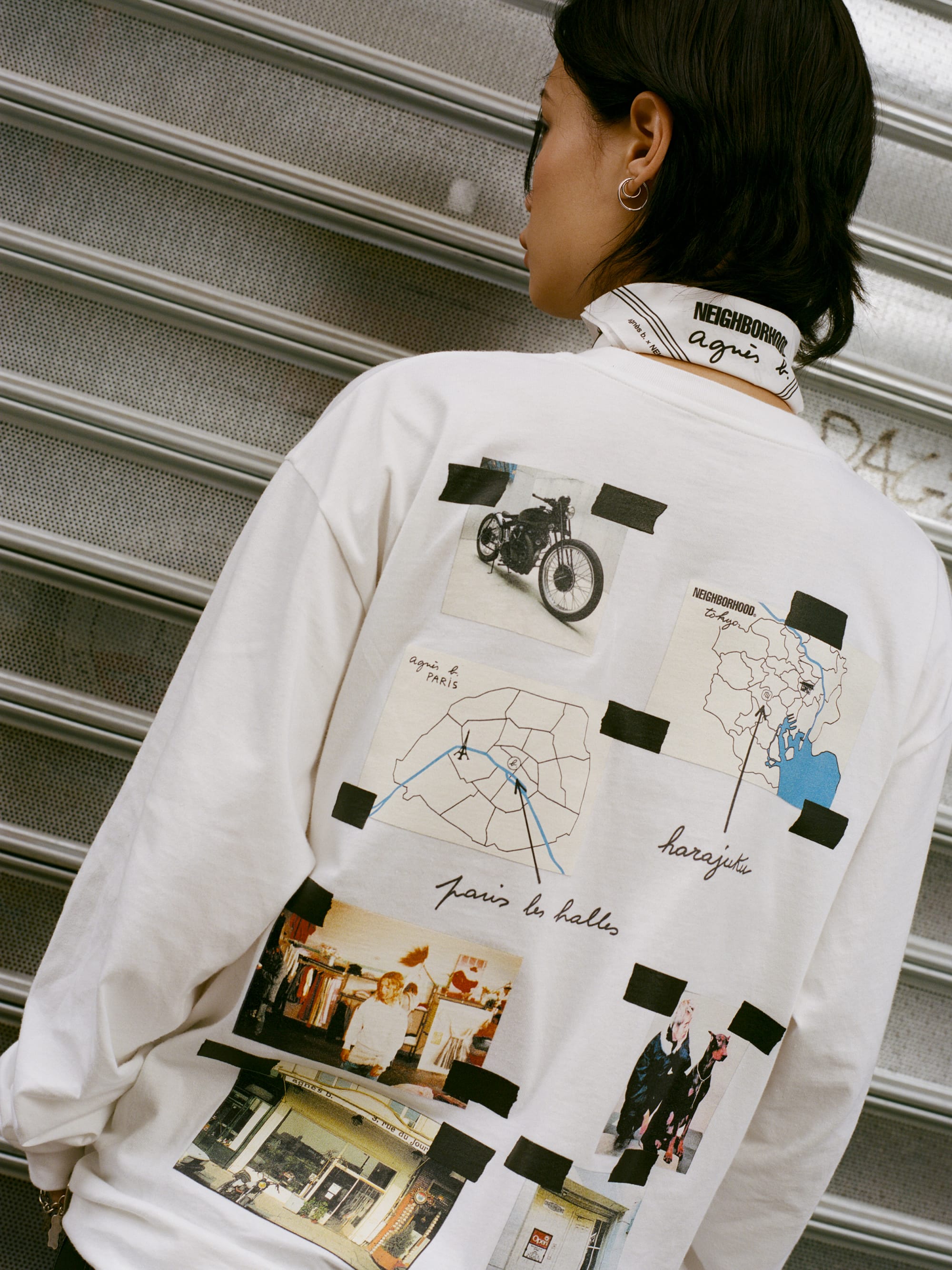 NEIGHBORHOOD agnès b. コラボ レザボアドッグス Tシャツ NH X AGNES B. X RESERVOIR DOGS . CREWNECK SS