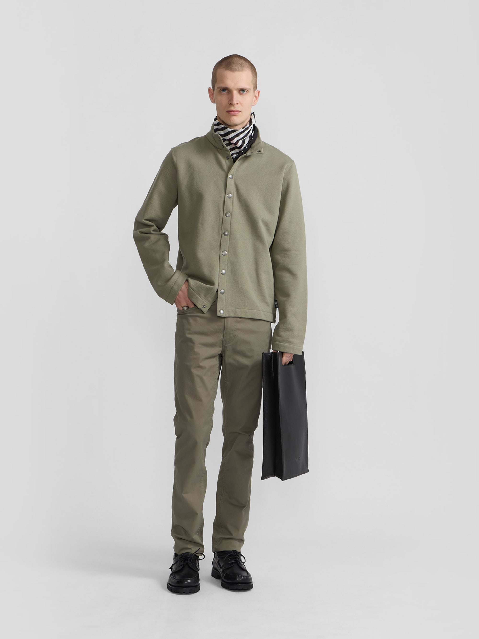snap cardigan
