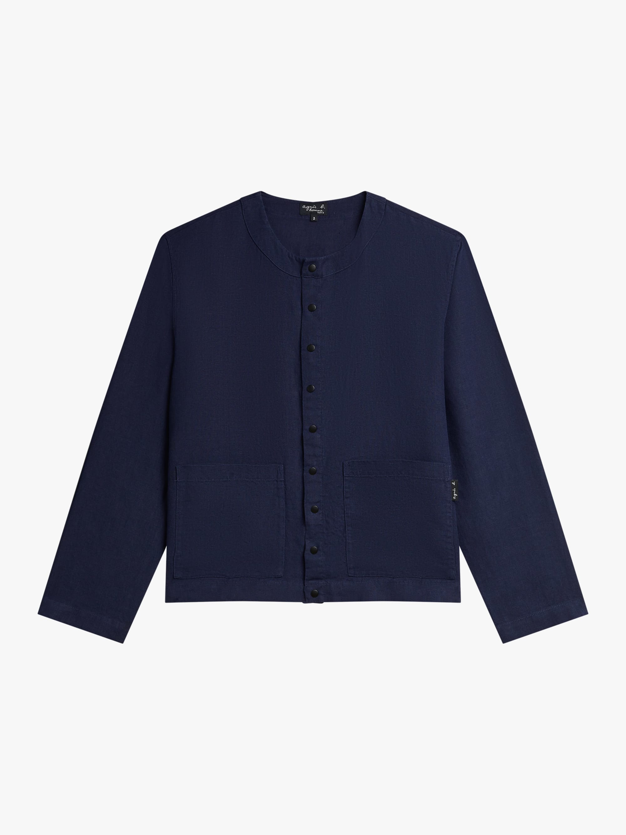 トップス 00s~ agnes b. homme grey wool cardigan WA27UAF9_6121_1.jpg