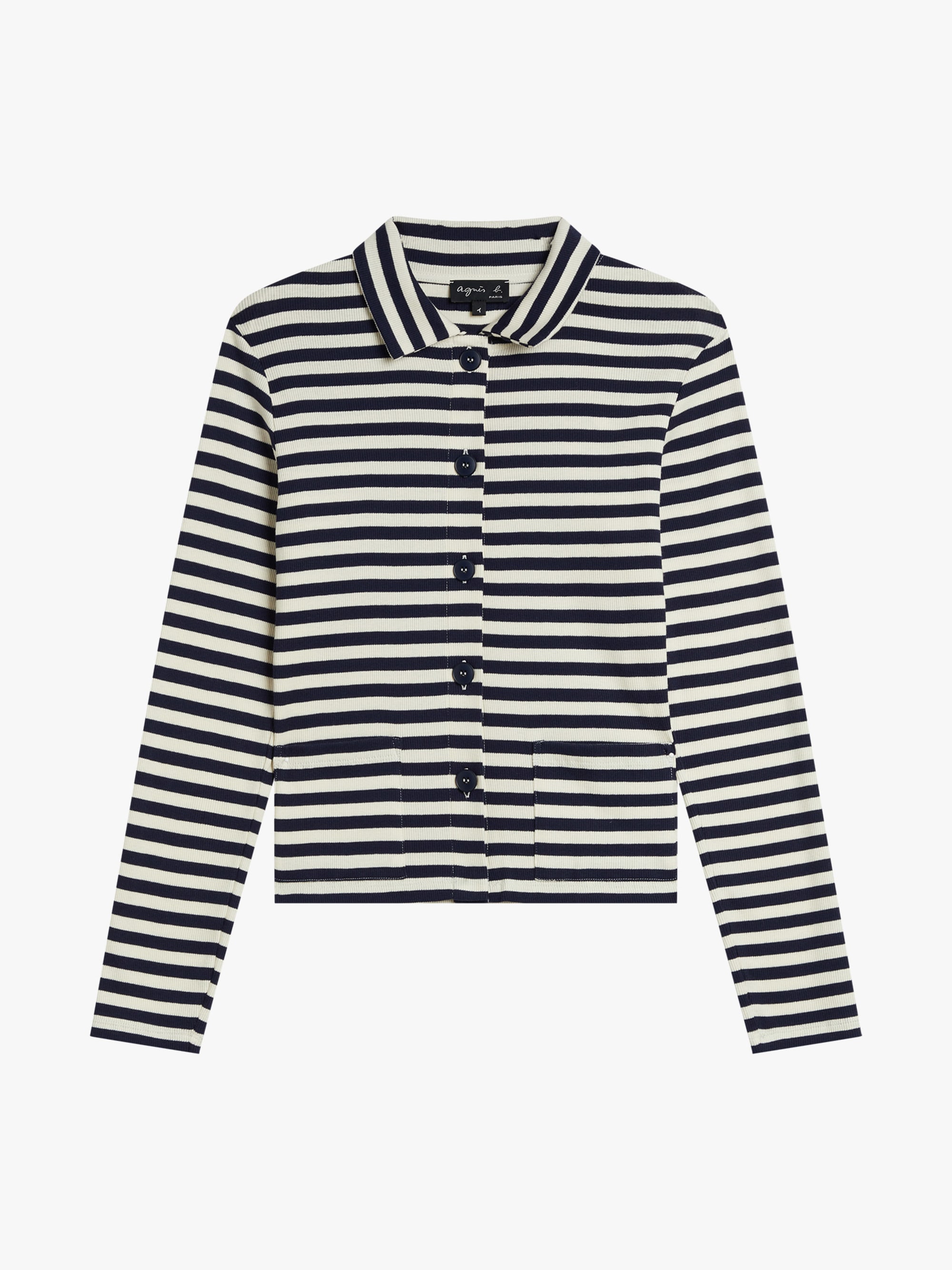 cotton Alberto striped jacket