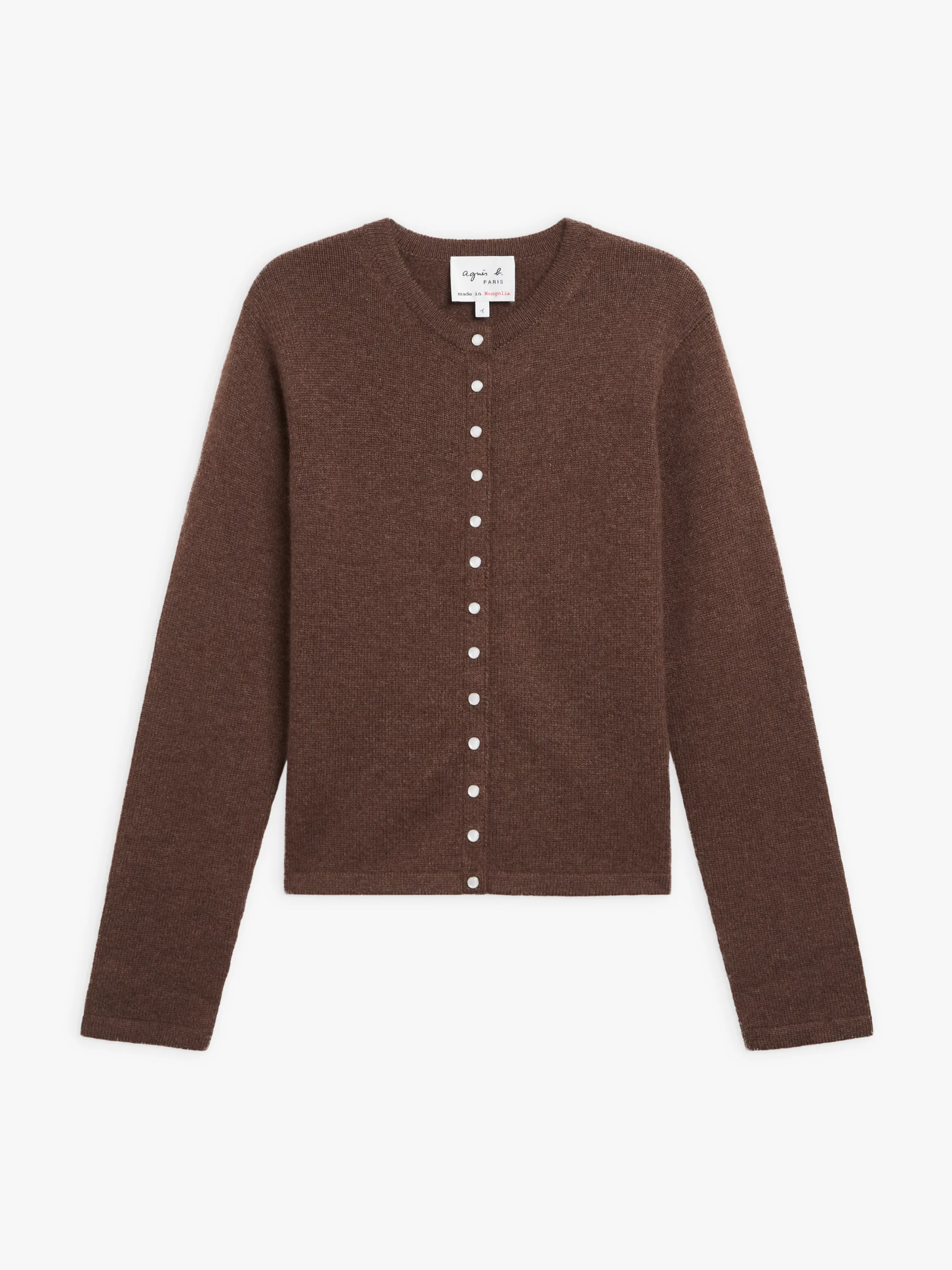 Cardigan pression femme agnes b sale