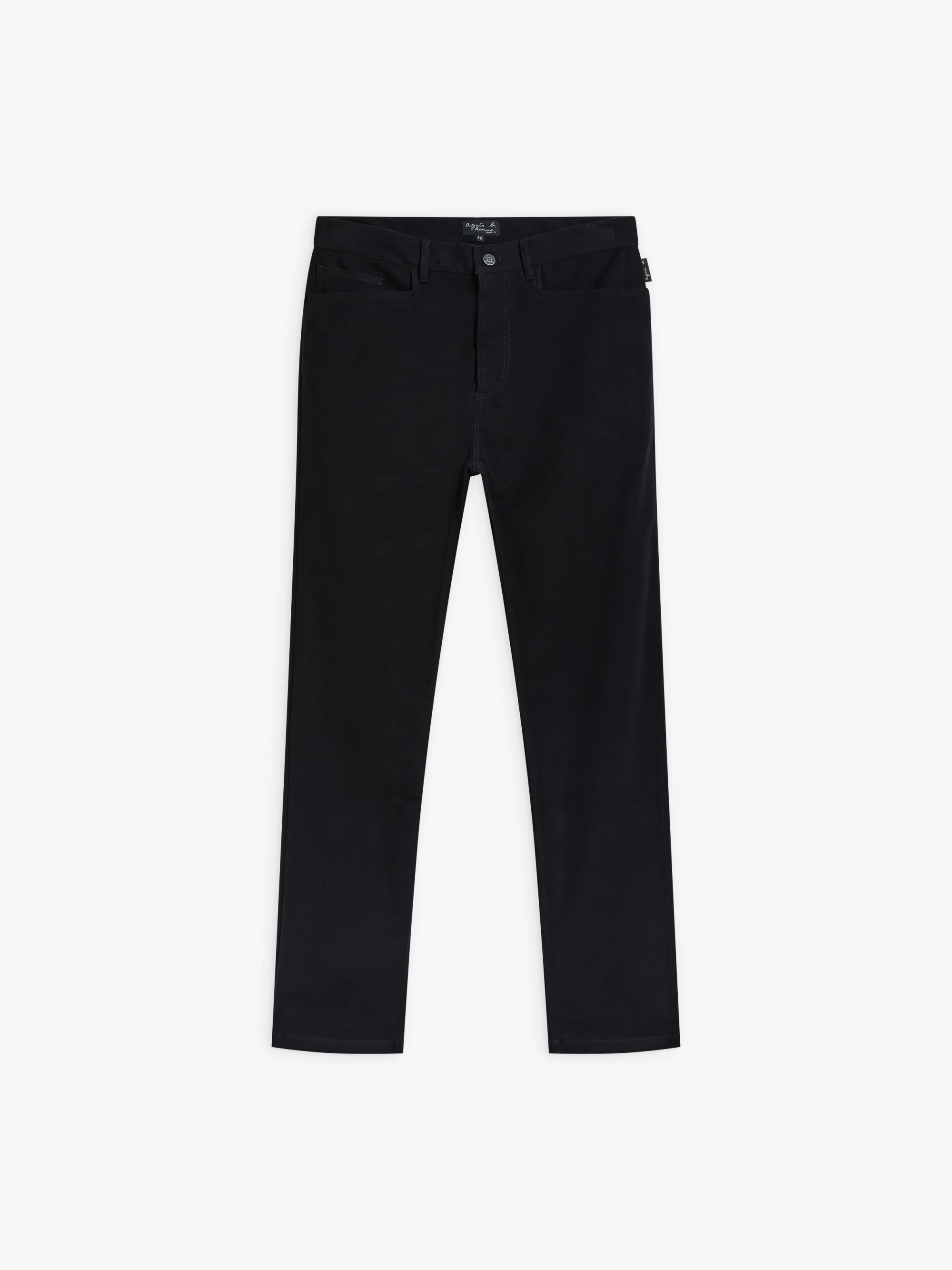 black cotton jeans
