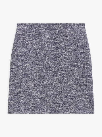 blue tweed short Ninn skirt