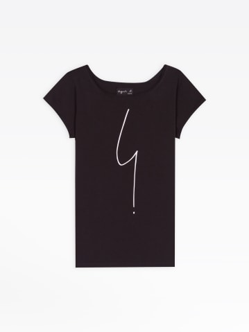 black short sleeves Australie "irony" t-shirt