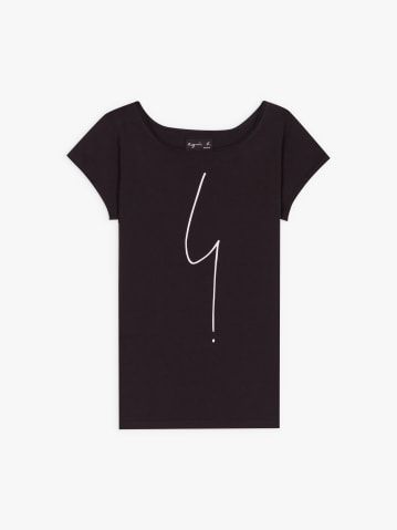 black short sleeves Australie "irony" t-shirt