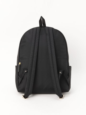 black chic nylon backpack