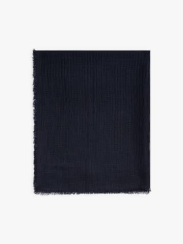blue linen Yeli scarf