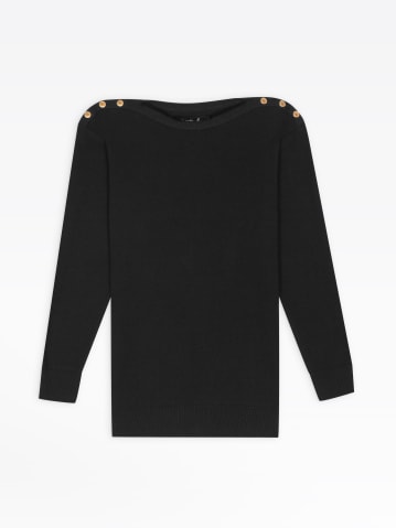 black Badiane jumper with elbow-length sleeves