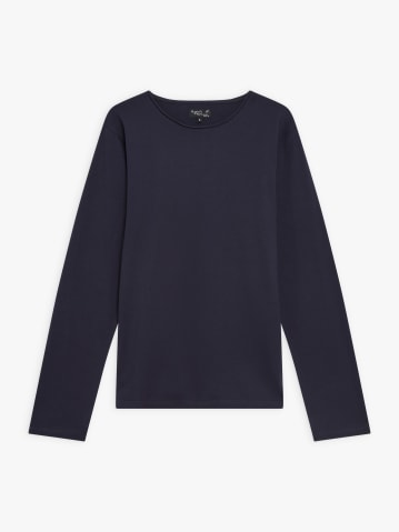 t-shirt Roulotte en jersey de coton bleu nuit