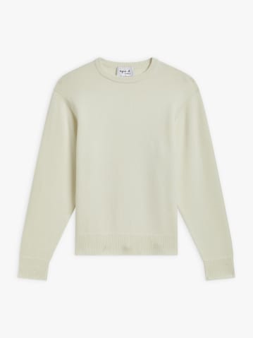 white cashmere jersey Ab jumper
