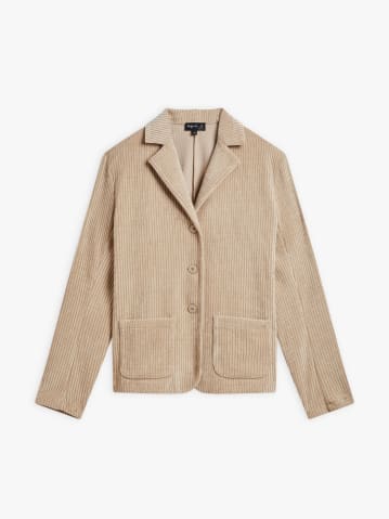 beige jersey corduroy New College jacket 