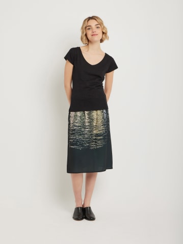 black cotton jersey Harpe t-shirt