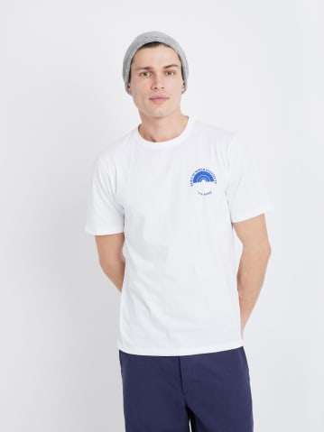 white Le Mixte unisex cotton jersey t-shirt artist Sylvain Couzinet-Jacques