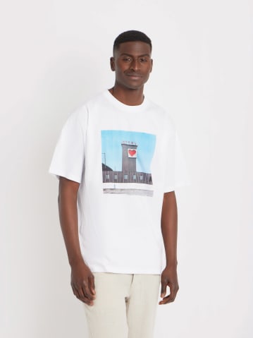 white Christof cotton jersey t-shirt artist Fran&ccedil;ois Prost