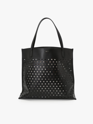 black cow leather bag