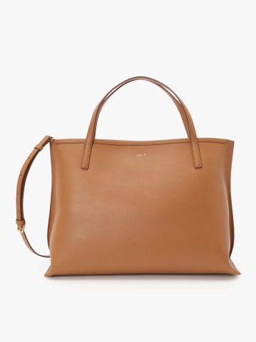 brown cow leather bag