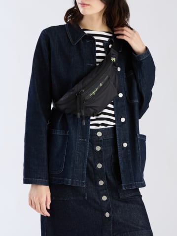 sac banane en nylon noir