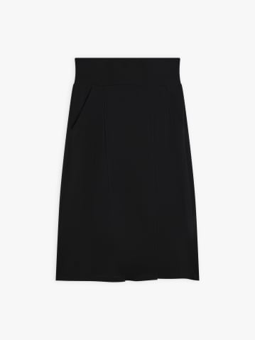jupe New Toner en jersey cr&ecirc;pe noir