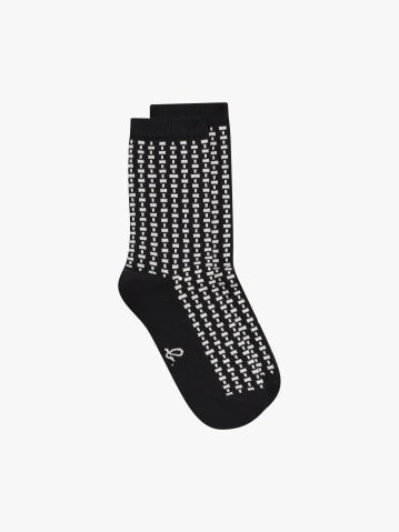 black cotton Lauranne socks