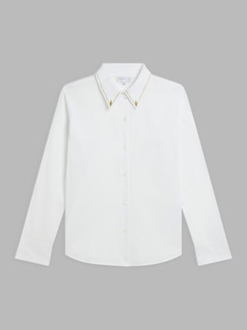 white cotton Jasmine shirt