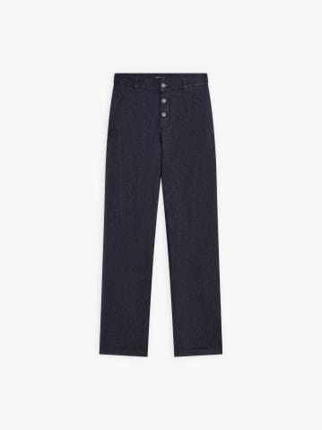 dark blue cotton Treillis New pants