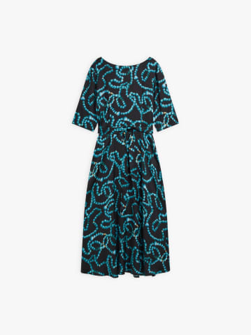 viscose "Colliers"  print dress