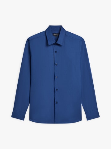 blue cotton long-sleeve Thomas shirt