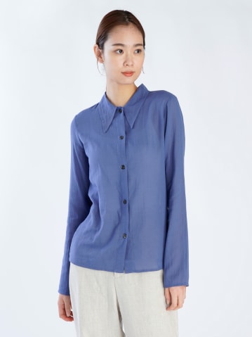 light blue cotton Fine shirt