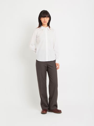 white cotton Jasmine shirt