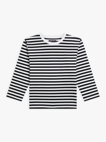 t-shirt Lil Cool en jersey de coton noir et blanc