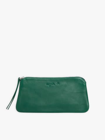 green leather Lola case