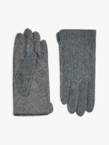 gants Elyes en laine gris chin&eacute;