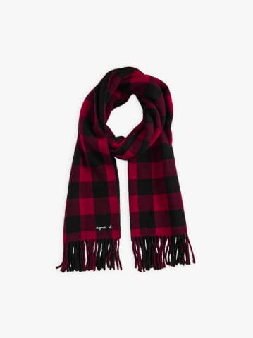 &eacute;charpe Jean-Paul en laine rouge 