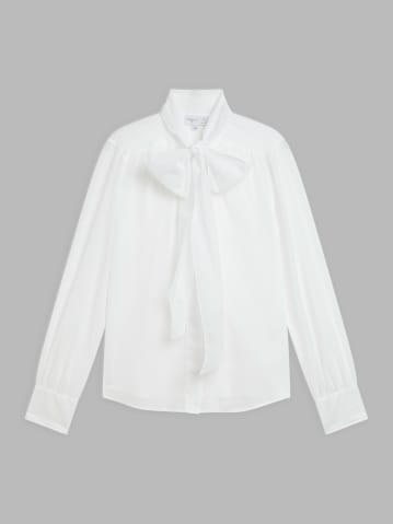 chemise en voile de coton blanc