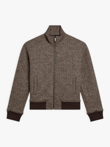 blouson Travis en laine marron