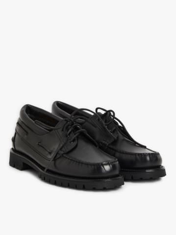chaussures Henri en cuir noir