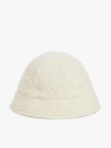 off-white wool Lily hat