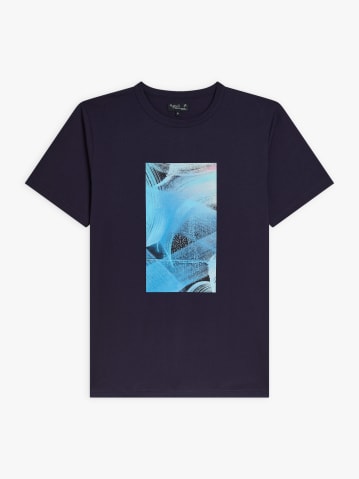 blue cotton artist Creepy Mouse screen-printed Brando t-shirt