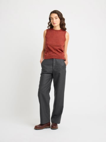 pull Dublin en alpaga rouge