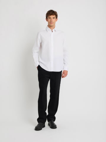 white cotton poplin Toto shirt