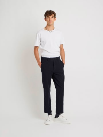 blue cotton trousers