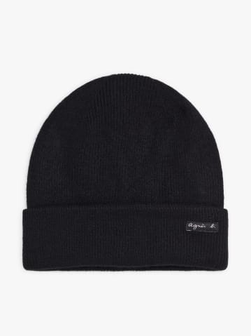 bonnet Willy en cachemire noir
