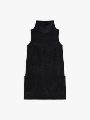 robe Maoris jersey de velours noir
